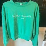 New York Tennis Club Sporty and rich Sweatshirt nwot L Green Size L Photo 3