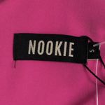 Nookie Envy Mini Dress Neon Pink Bodycon V Neck Twist Valentine's Day S New Photo 6