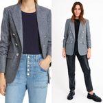 Veronica Beard  Beacon Wool Dickey Jacket in Denim
Sz 8 Photo 1