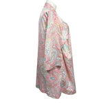 LAUREN Ralph Lauren Pink Blue Paisley Robe XL Photo 3
