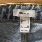 Forever 21 Blue Cargo Flare Wide Leg Jeans Photo 6