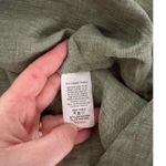 easel Women’s Small Green Ruffle Maxi Dress Photo 4