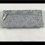 Kenneth Cole  reaction Silver Grey Logo Wallet Photo 2