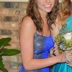 prom dress Blue Size 00 Photo 8