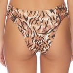 Vicious Young Babes Tiger’s Eye Animal Print Bikini Swim Bottoms Size L NWT Brown Size L Photo 1
