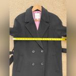 Avec Les Filles NWOT  Belted Longline Coat Color Black Size M Photo 9