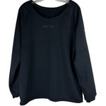 Nike  Pro Hyperwarm Womens Long Sleeve Shirt Size XXL Black Base Layer Top 856287 Photo 0