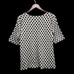Anthropologie Moth Jacquard Dottie Black/White Polka dot Sweater Size S Photo 4