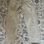 Nike  Beige Fleece Joggers Photo 0