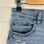 American Eagle Light Wash Mom Jean Shorts Size 2 Long Photo 5