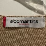 Aldomartins Spain knit artsy boxy cardigan sweater beige sz M Tan Size M Photo 3