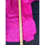 Candie's Hot Pink Size Medium cheetah blouse, Mob Wife Animal Print Photo 6