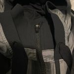 Lululemon Track & Field Jacket Color: Black & Silver Size 12 EUC ๐RARE๐ Photo 2