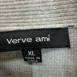 Verve Ami  Open Front Cardigan Ribbed Sweater Women’s XL Grey Photo 2