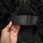 Victoria's Secret Vintage Gold Label Victoria’s Secret Black Lace Corset Top Photo 5