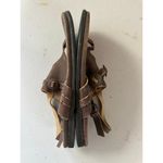 Anthropologie Musse & Cloud Miah Genuine Leather Slingback Thong Sandals 10 Photo 3