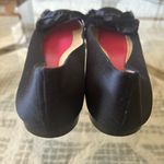 Kate Spade  Black Satin Flats with Bow Photo 2