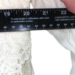 Modern Vintage Boutique White Crochet Lace Bell Sleeve Dress Large Boho Beach Photo 4