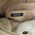 Kenneth Cole Vintage Y2K Reaction Neutral Beige Leather Shoulder Bag Purse Photo 2