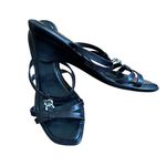 Italian Shoemakers 90’s Italian Black Wedges 6 Photo 0