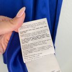 Genny Royal Blue Silk Mini Dress Size 8 Photo 9