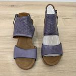 NEW Sofft Purple Milan Heeled Sandal Size 10 Photo 3