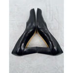 Sesto Meucci OLE Black Leather Pumps Made in Spain Leather Sole Luxury 6.5M Photo 5