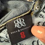 Rock & Republic Rock &‎ Republic Jeans Kasandra Blue Studded Bootcut Distressed Mid Rise 8 Photo 9