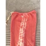 PINK - Victoria's Secret  women's small pink/white tye dyed jogger sweatpants Photo 3