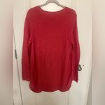 Eileen Fisher  Organic Cotton Pink Tunic Dress Size Large Photo 4