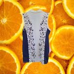 IZOD  Blue and Purple‎ Tennis Dress Size Large Photo 3