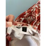 Unbranded womens one piece bathing suit size S red print built in bra Photo 5