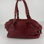 Bottega Veneta 🤍HP🤍 Red Intrecciato Leather Montaigne Bag Photo 1