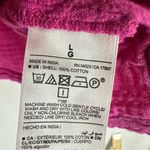 Old Navy  Button Short Sleeve Gauzy Shirt Womens Large Pink Photo 6