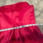 Cinderella Hot Pink Strapless Gown, Size 12 Photo 9