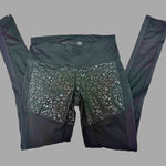 Kenneth Cole Kenneth‎ Cole Reaction Black Leopard Leggings W/ Mesh Legs Sz Small Photo 0