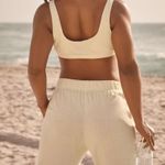 Anthropologie Sunday in Brooklyn Terrycloth Joggers & Bra Set, Size L Photo 2