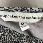 Cupcakes and Cashmere Leopard Print Slip Maxi Dress Multicolor Women's Size M Photo 3