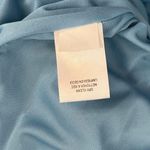 Avec Les Filles  Dress Blue Painterly Boutique Ruffle Georgette Midi Dress 2 NWT Photo 15