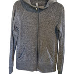 Cotton On Body Gray Zip Up Hoodie Soft Rib Knit Size XS Loungewear Comfy Photo 0