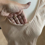 Avec Les Filles Avec Les Filles Dress Washed Statin Bias Slip Maxi Dress Size M Light Pink Photo 1