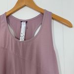 Oiselle  Pink Racerback Tank Top Photo 2