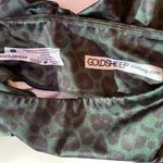 Gold Sheep  green leopard print side stripe cropped pant  Photo 4