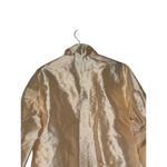 Dismero Women's Blazer Jacket Y2K Vermoda SPA Satin Lined Zipper Pocket Small Orange Size 4 Photo 13