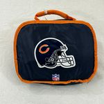 NFL Team Chicago Bears Football Travel School Game Cooler Lunch Box Bag 10”x8” Photo 0