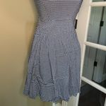 Old Navy Blue Gingham Fit & Flare Dress - size XS Photo 2