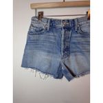 MOTHER Denim MOTHER The Skipper Short N Long Fray Leap At The Chance Size 24 Denim Shorts NWT Photo 15