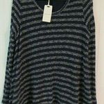 Pleione top knit front sheer back sz L NWT Photo 0