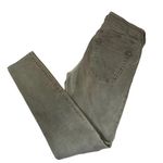 PacSun  Women's Denim Skinny Jeans Gray Stretch Mid-Rise Raw Hem EUC Photo 5