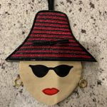 Lulu guinness london‎ face wristlet bag Photo 1